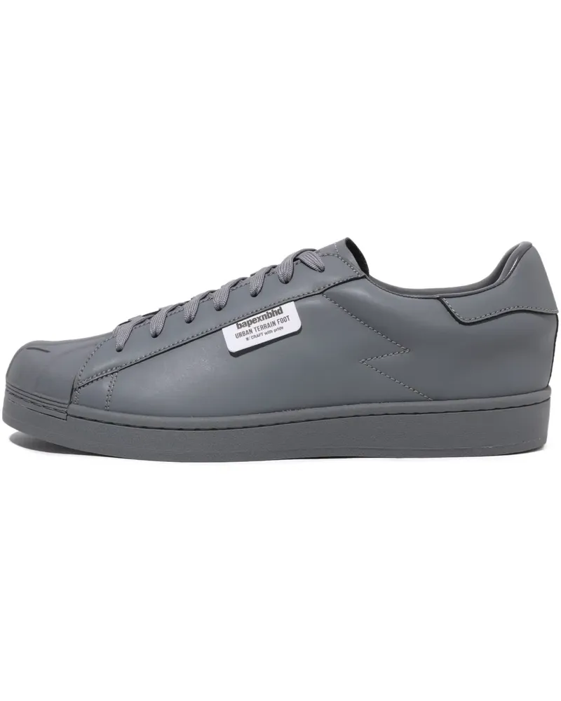 BAPE x NBHD Skull Sneakers - Grau Grau