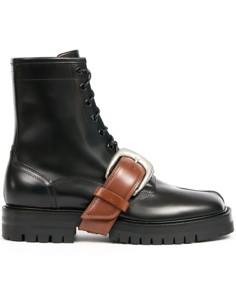 Maison Margiela Stiefel mit Tabi-Kappe - Schwarz Schwarz