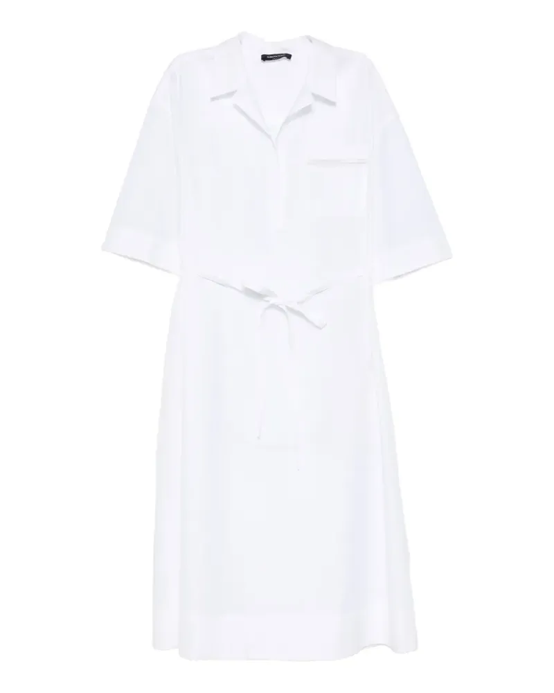Fabiana Filippi Sahariana belted shirt dress - Weiß Weiß