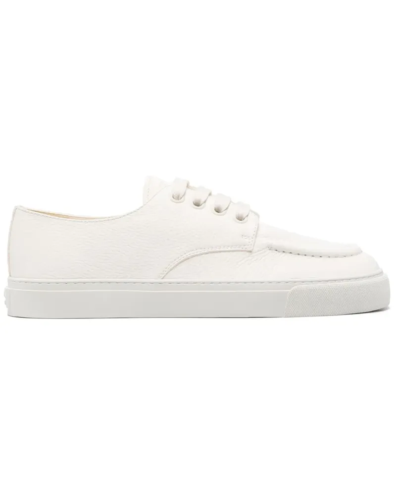 Prada Sneakers aus Leder - Weiß Weiß