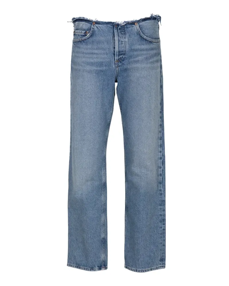 AGOLDE frayed jeans - Blau Blau