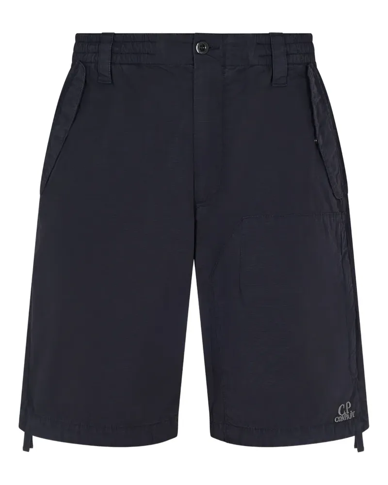 C.P. Company Cargo-Shorts aus Ripstop mit Stretchbund - Blau Blau