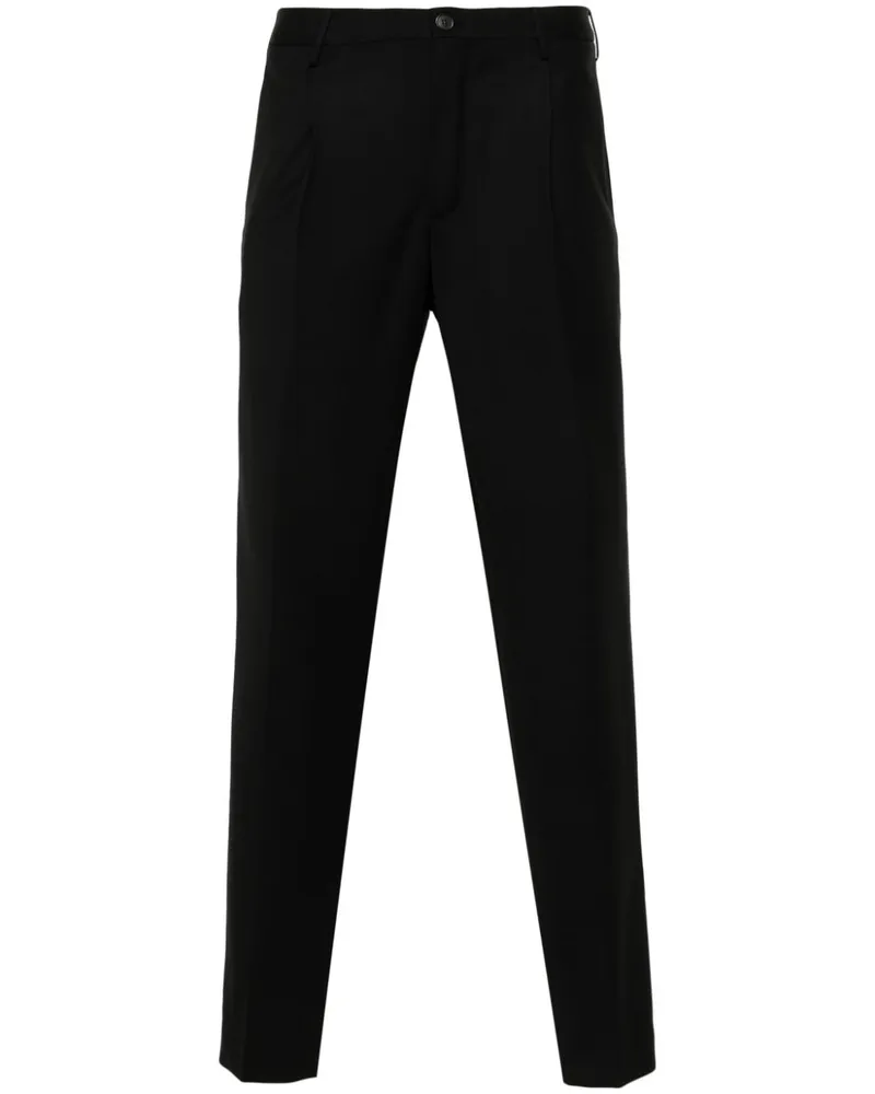 Incotex Klassische Hose - Schwarz Schwarz