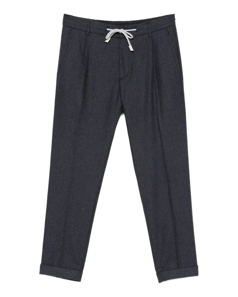 Eleventy Hose mit Kordelzug - Blau Blau
