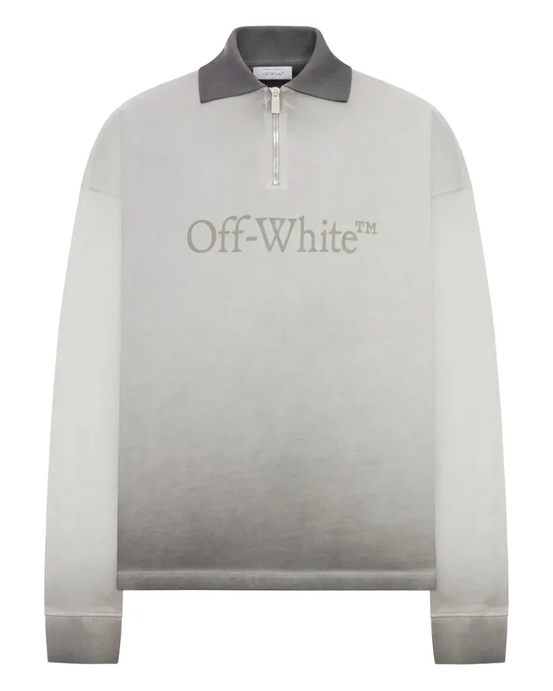 OFF-WHITE Langärmeliges Poloshirt - Grau Grau