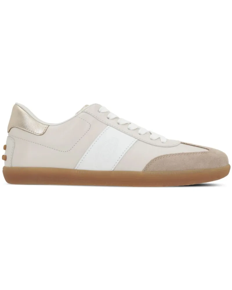 TOD'S Sneakers aus Leder - Nude Nude