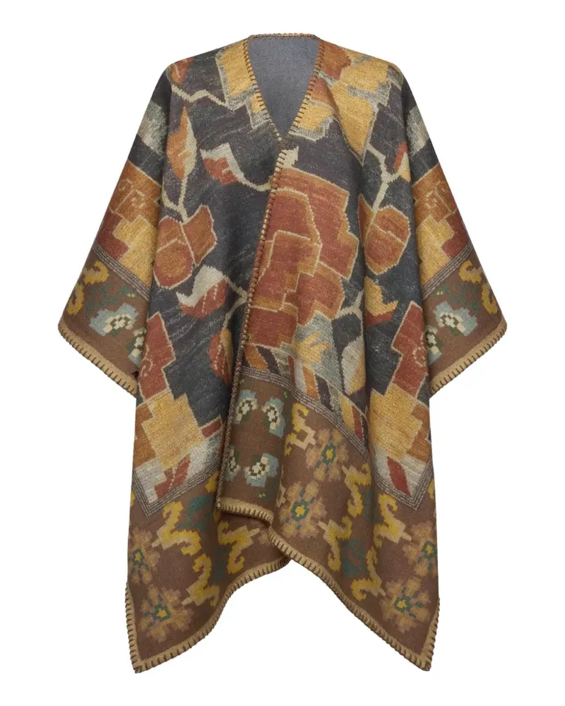 Pierre-Louis Mascia Pancake Cape - Braun Braun
