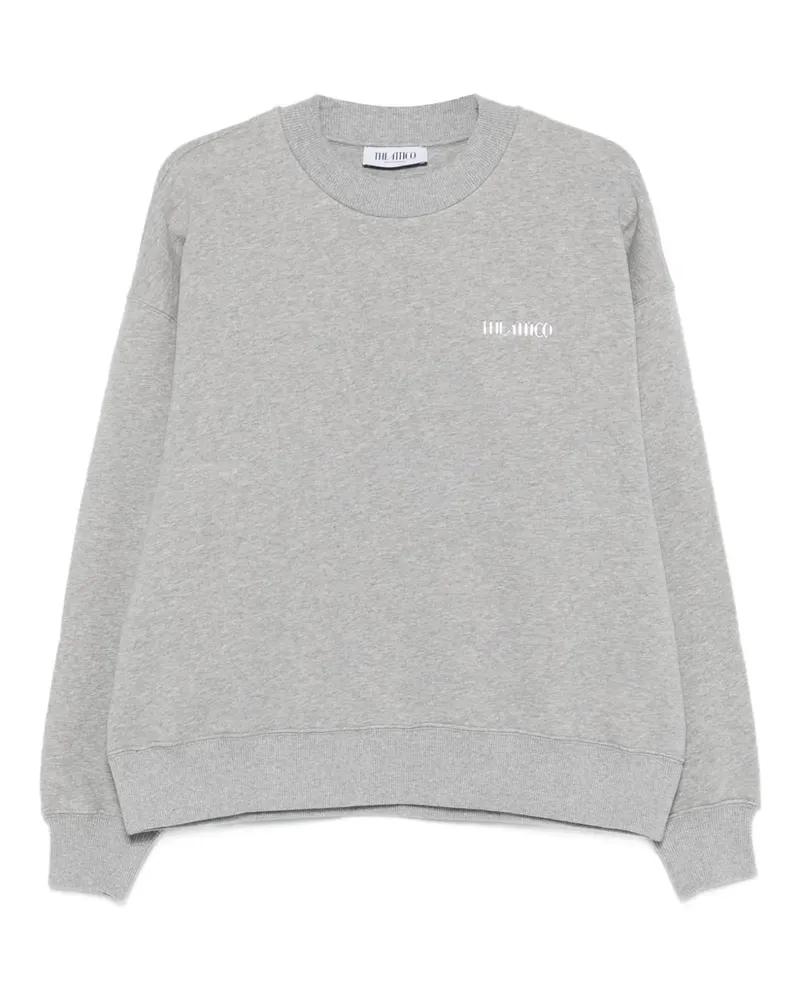 ATTICO Sweatshirt mit rundem Ausschnitt - Grau Grau