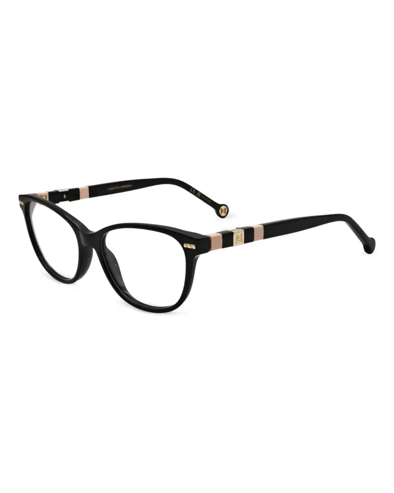 Carolina Herrera New York Brille mit Cat-Eye-Gestell - Schwarz Schwarz