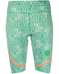 adidas Radlerhose mit Print Grün