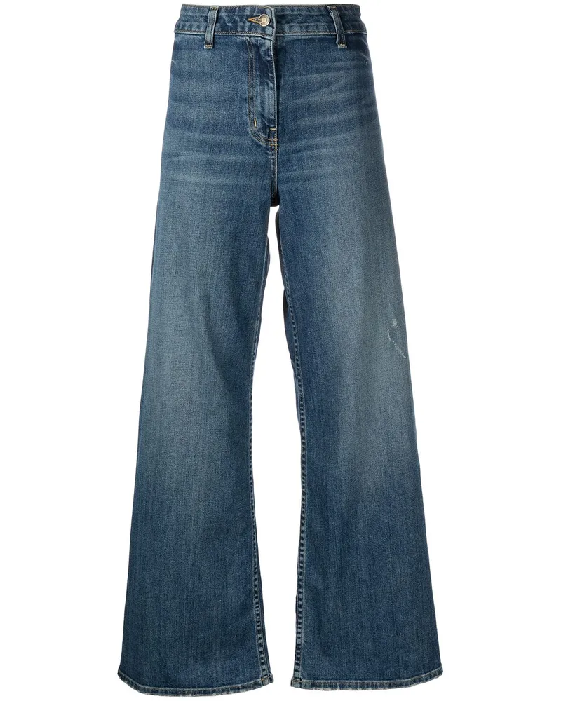 Nili Lotan Megan Schlagjeans - Blau Blau