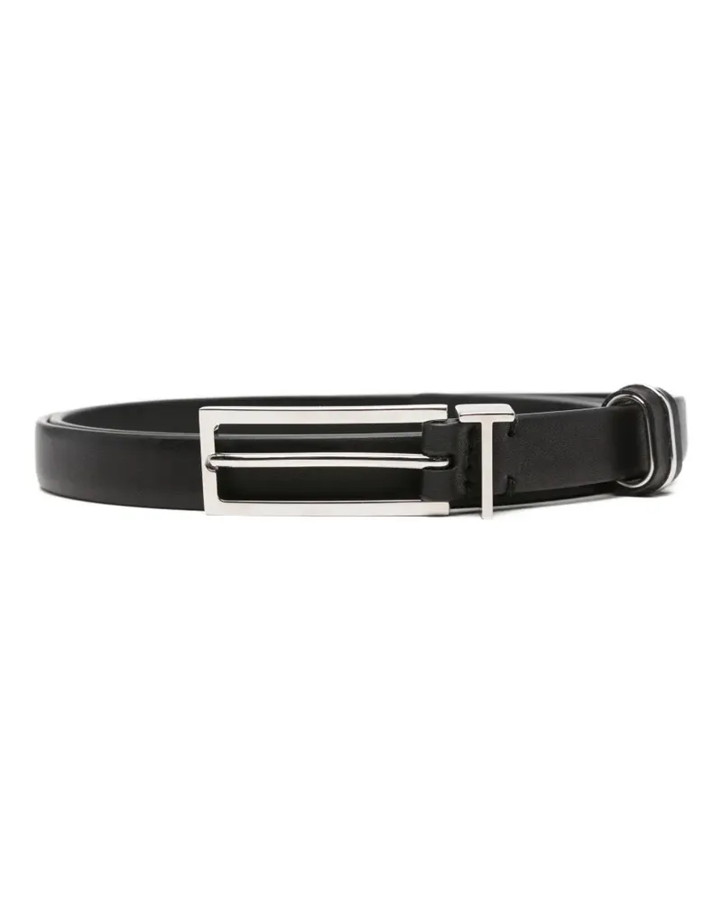 Tom Ford Gürtel mit eckiger Schnalle - Schwarz Schwarz
