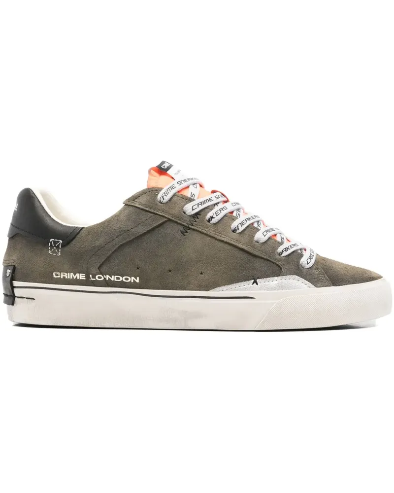 Crime leather sneakers - Grün Grün