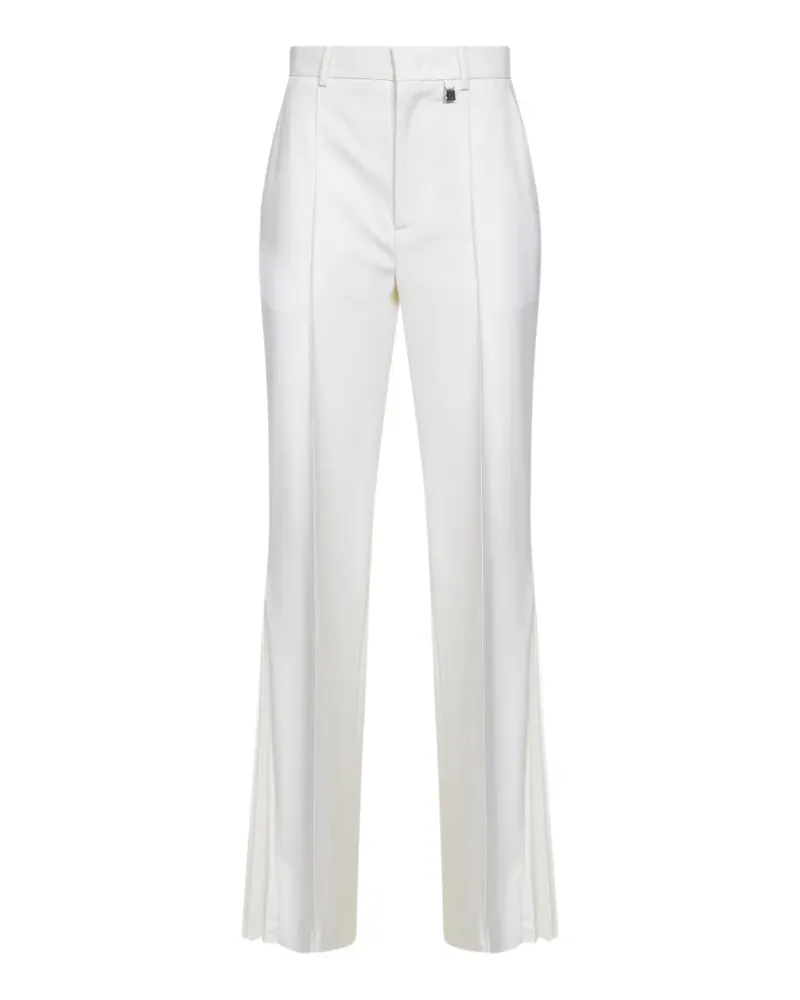 Giuseppe di Morabito pleated flared trousers - Weiß Weiß