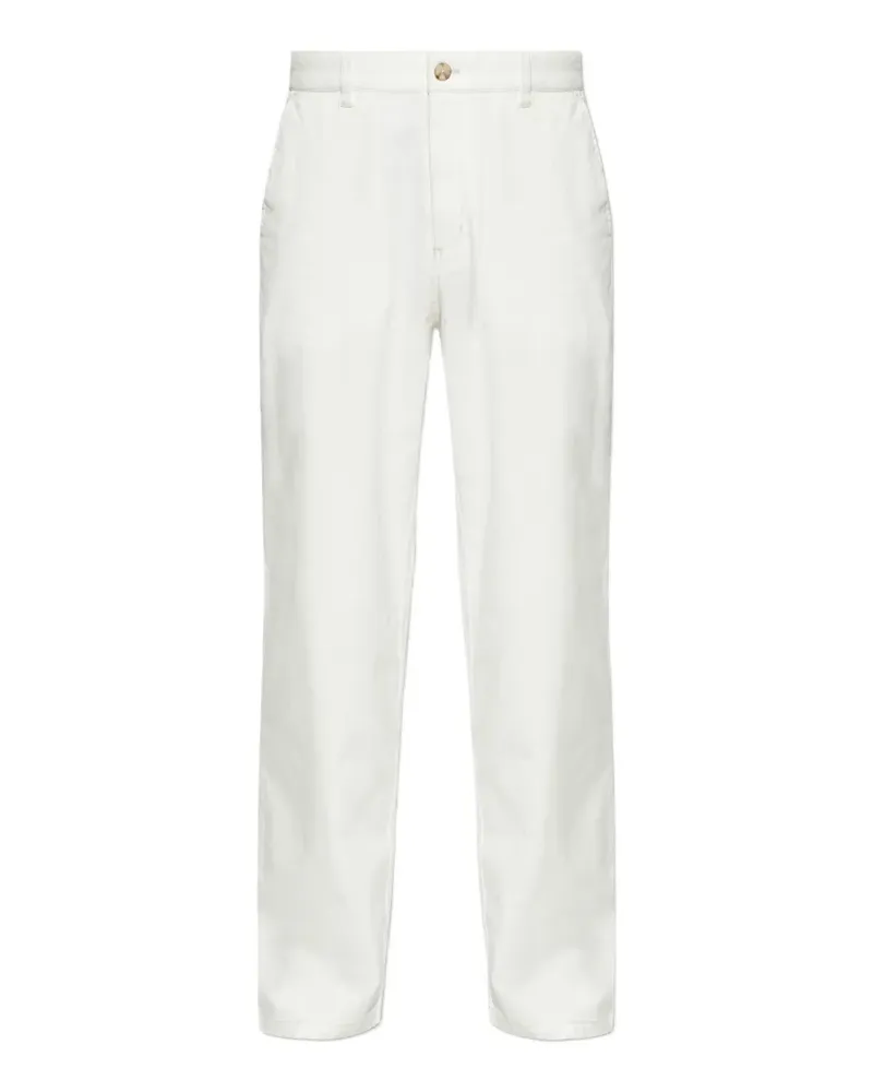 Samsøe & Samsøe Sanoah straight-leg trousers - Weiß Weiß