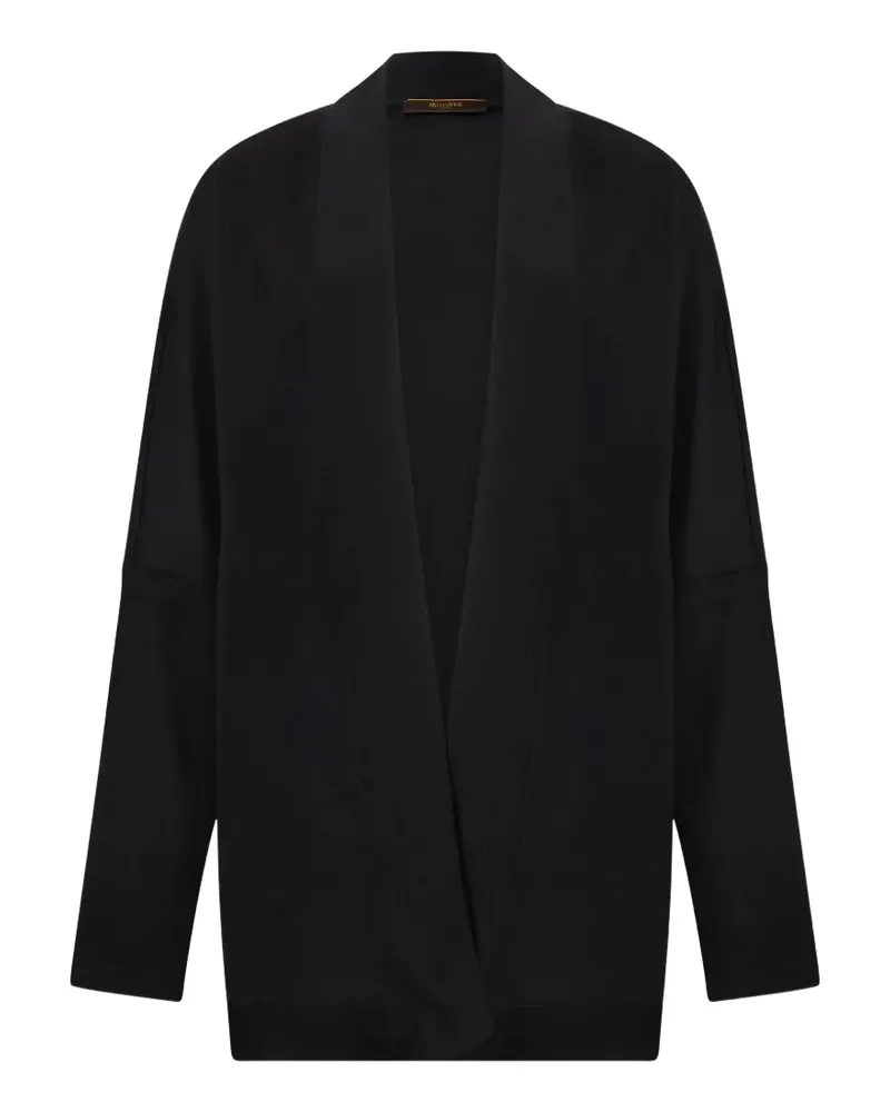 MOORER Langärmeliger Pullover - Schwarz Schwarz