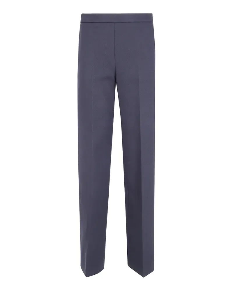 Pier Antonio Gaspari pressed-crease trousers - Schwarz Schwarz