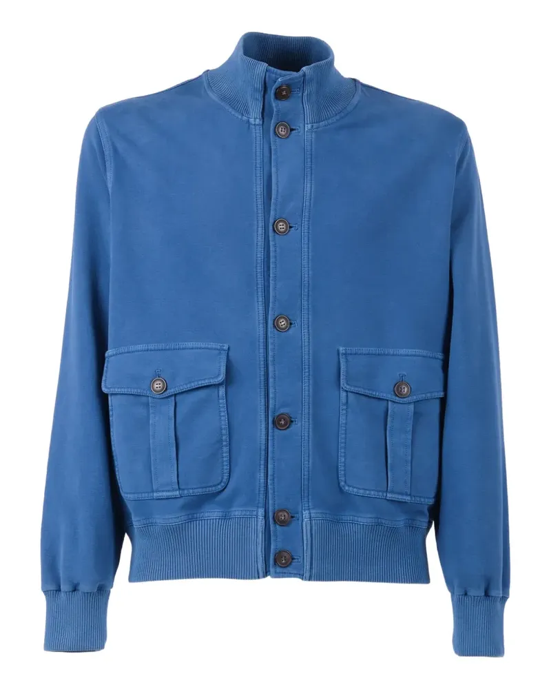 CIRCOLO 1901 flap-pocket bomber jacket - Blau Blau