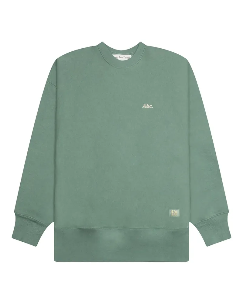 Abc. Sweatshirt mit Logo - Grün Grün