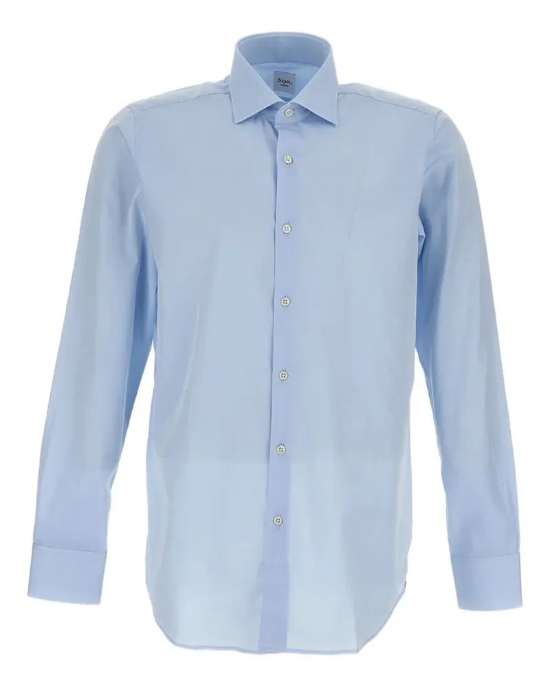 Bagutta button-fastening long-sleeve shirts - Blau Blau