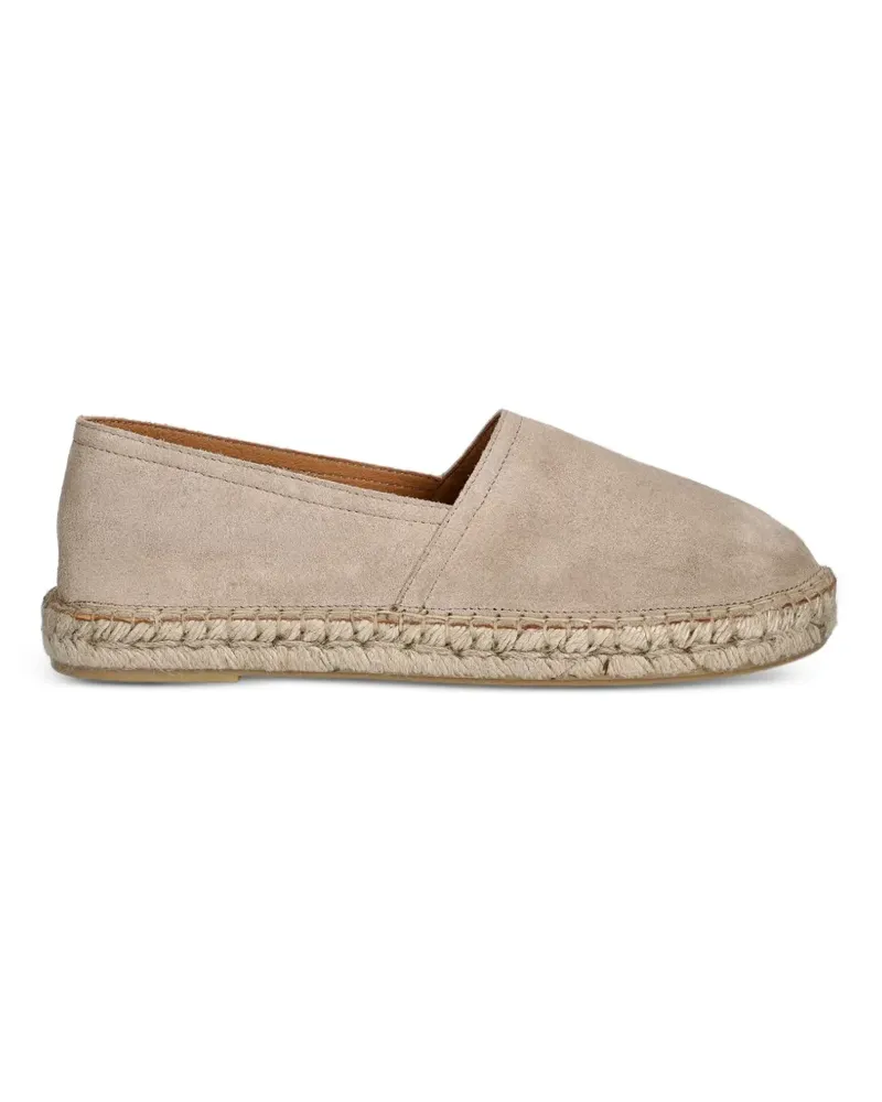 Fly London suede braided espadrilles - Nude Nude