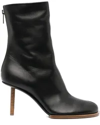 Jacquemus Les Bottines Rond Carre Stiefel 80mm Schwarz