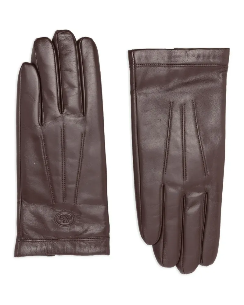 The Bridge Handschuhe aus Leder - Braun Braun