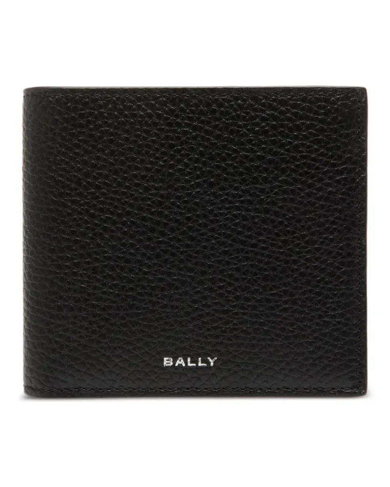 Bally Strukturiertes Portemonnaie - Schwarz Schwarz