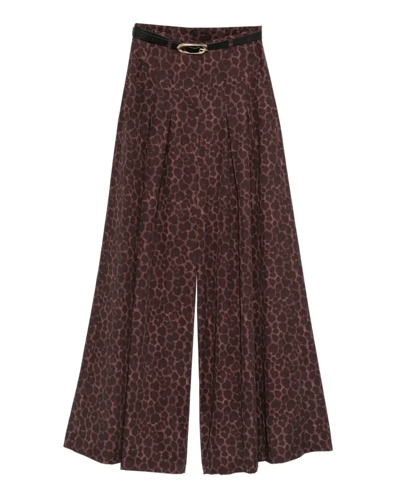 IMPERIAL Hose mit Print - Braun Braun