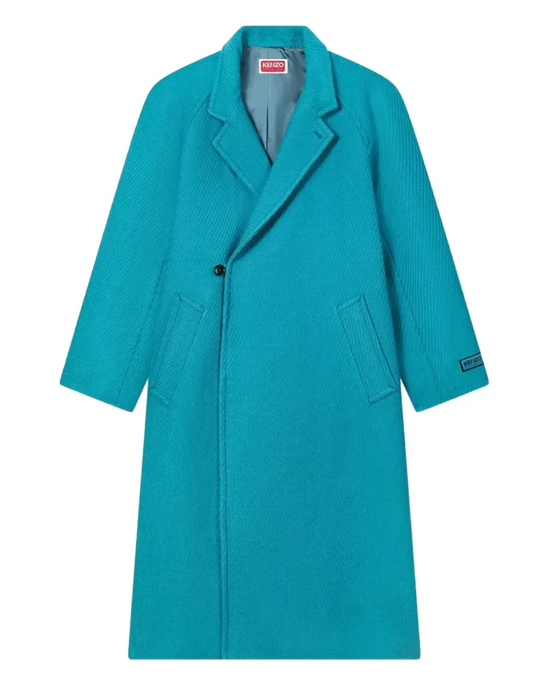 Kenzo wrap coat - Blau Blau