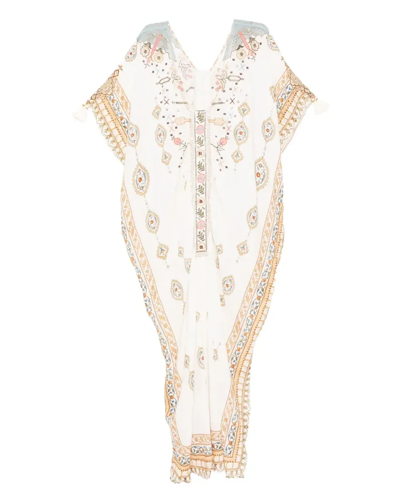 Camilla Ottoman Dynasty Kaftankleid - Nude Nude