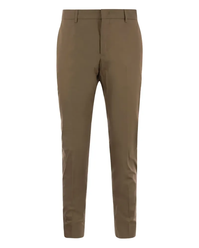 PT TORINO Hose mit Bundfalten - Braun Braun