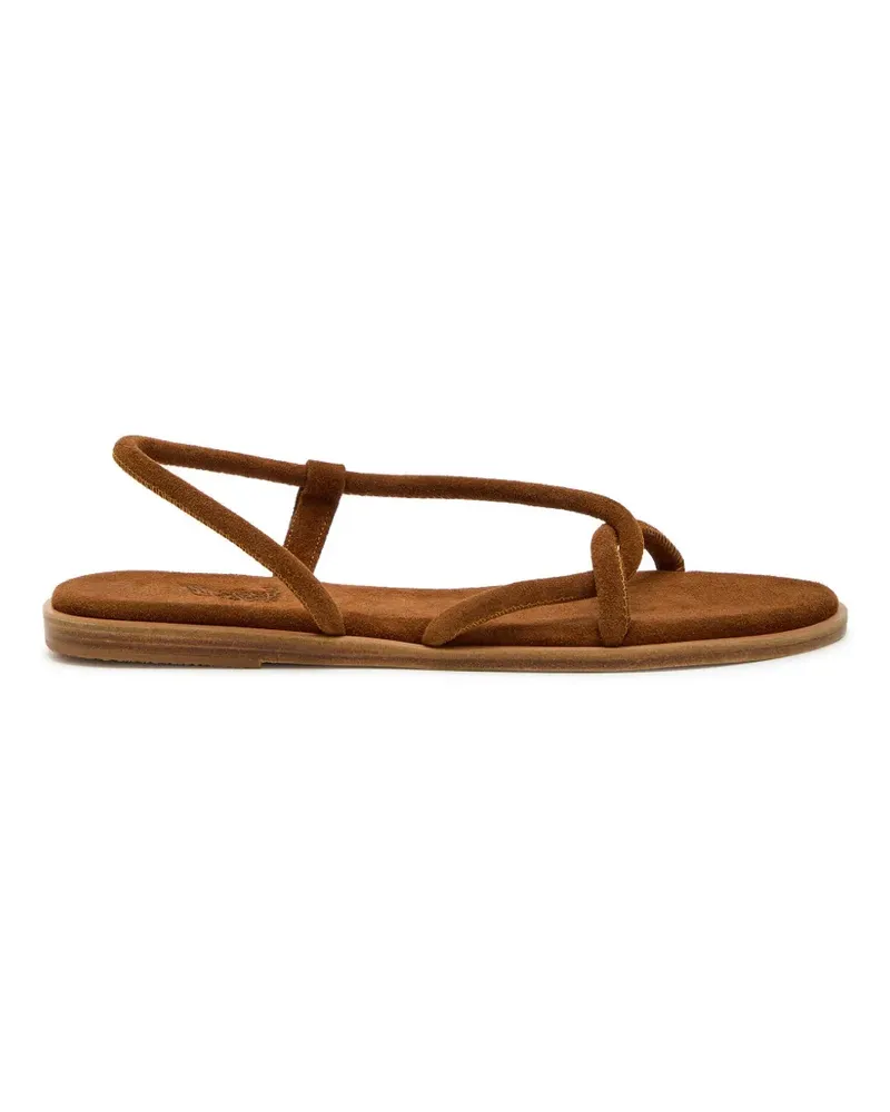 Ancient Greek Sandals Bomba suede sandals - Braun Braun