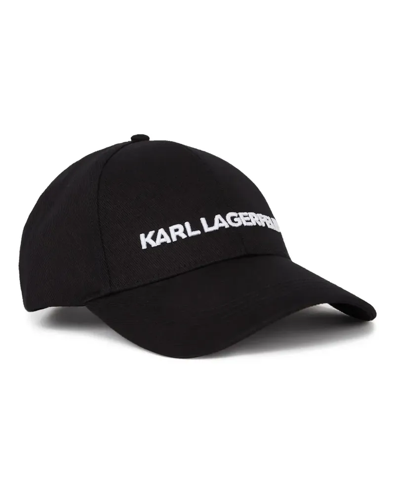 Karl Lagerfeld K/Essential Baseballkappe - Schwarz Schwarz