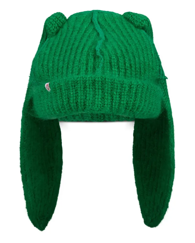 Charles Jeffrey Loverboy Bunny Beanie - Grün Grün