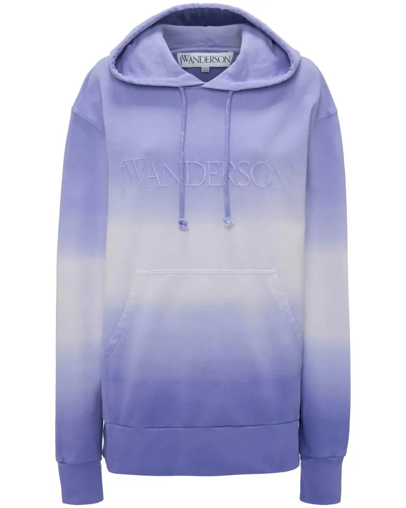 J.W.Anderson Hoodie mit Farbverlauf - Violett Violett
