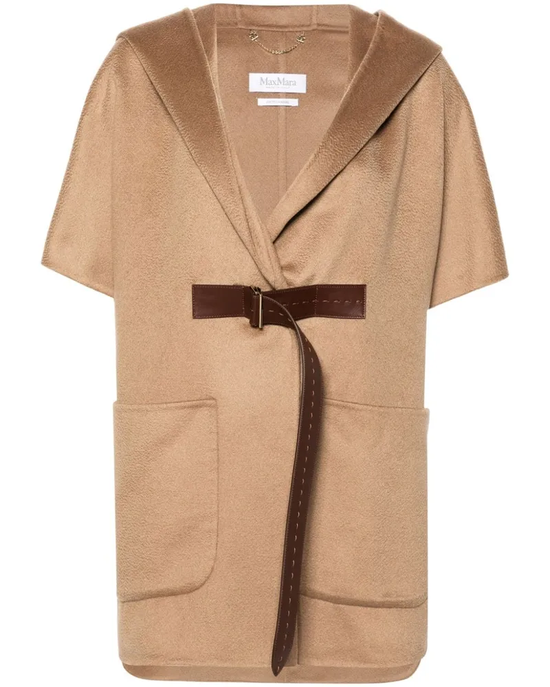 Max Mara Dorico Cape - Braun Braun