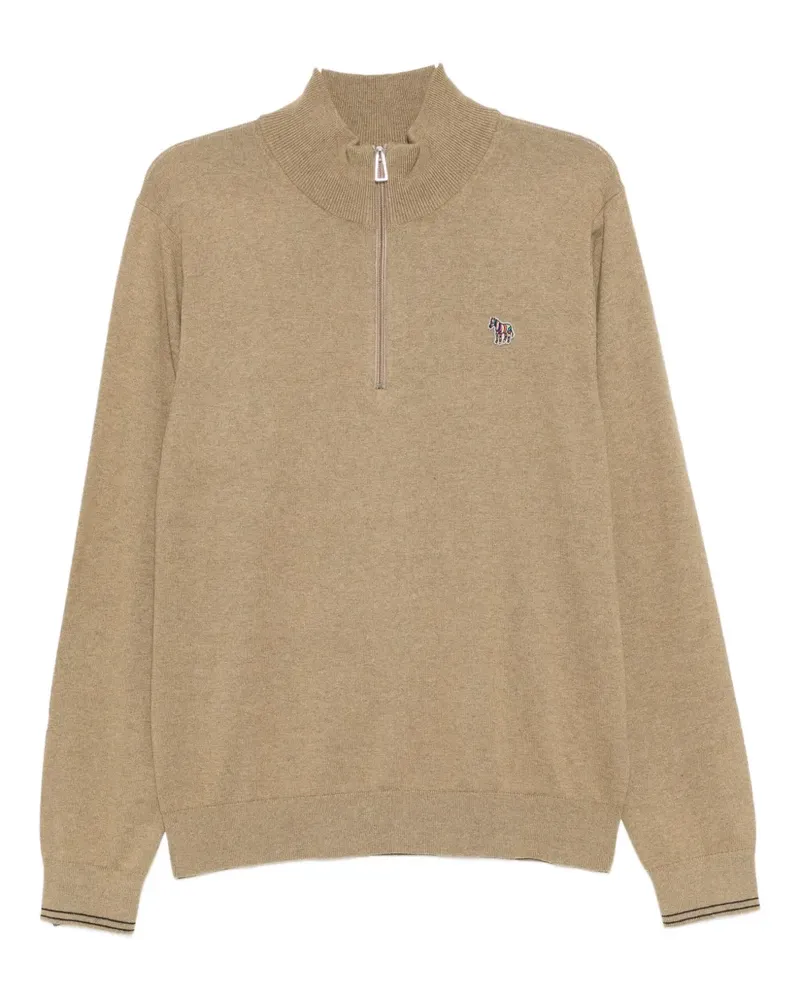 Paul Smith Pullover mit Reißverschluss - Braun Braun