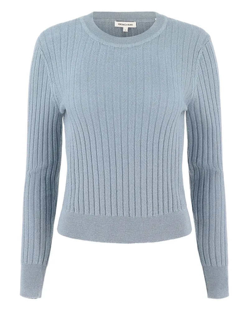 Veronica Beard Gerippter Strickpullover - Blau Blau