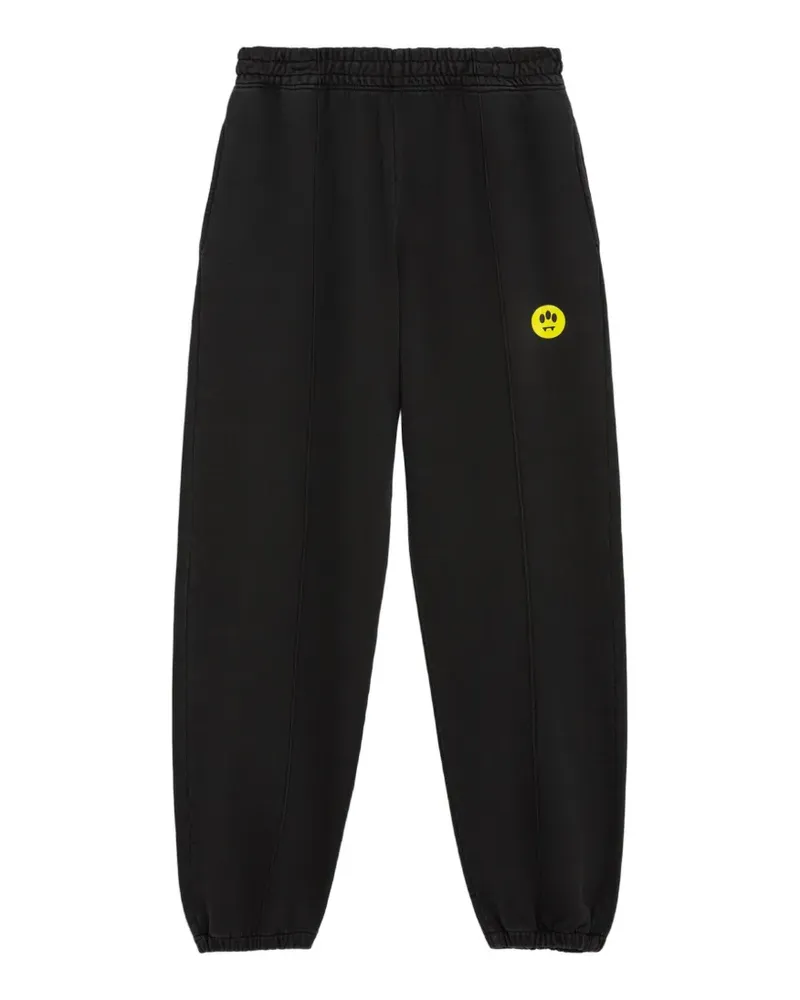 BARROW logo-patch track pants - Schwarz Schwarz