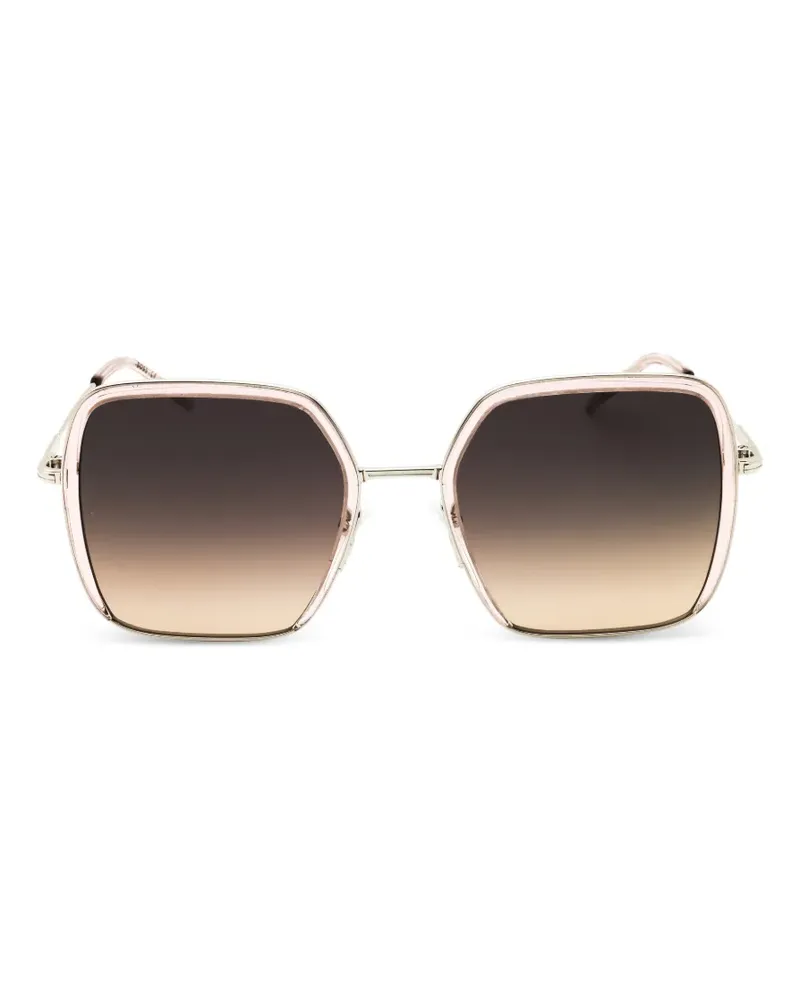 HUGO BOSS Sonnenbrille mit eckigem Gestell - Rosa Rosa