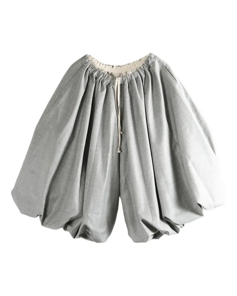 Comme des Garçons drawstring-waist balloon trousers - Grau Grau