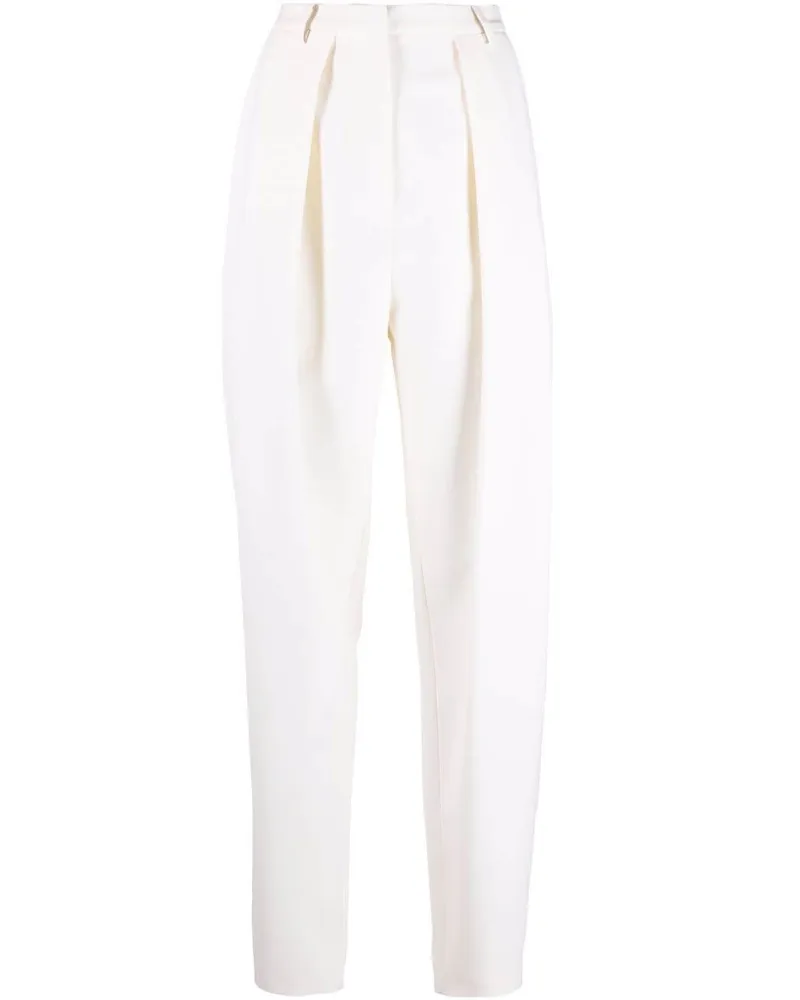 Magda Butrym Tapered-Hose mit hohem Bund - Nude Nude