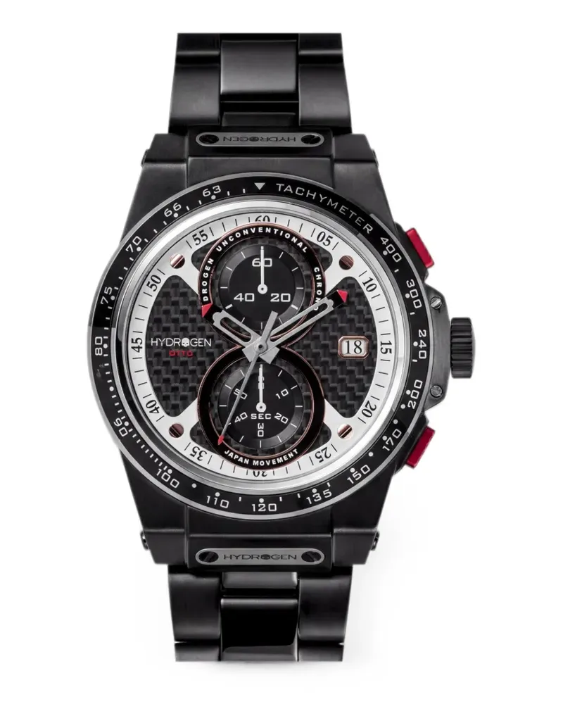 Hydrogen Otto 44mm Chronograph watch - Schwarz Schwarz