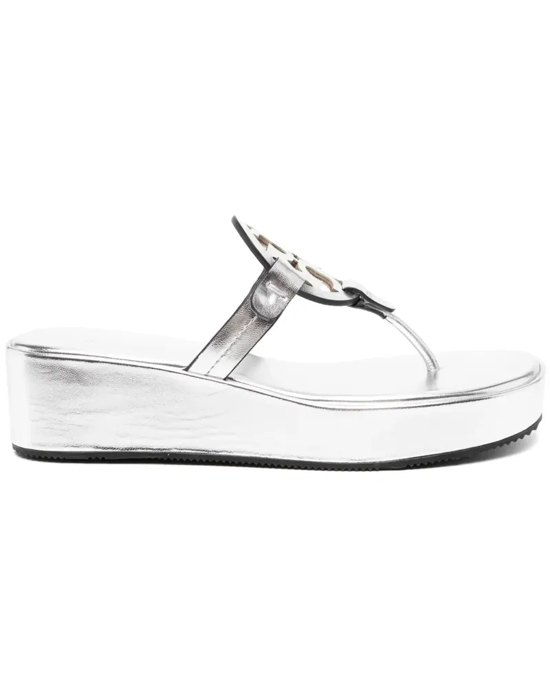 Tory Burch Miller Sandalen - Silber Silber