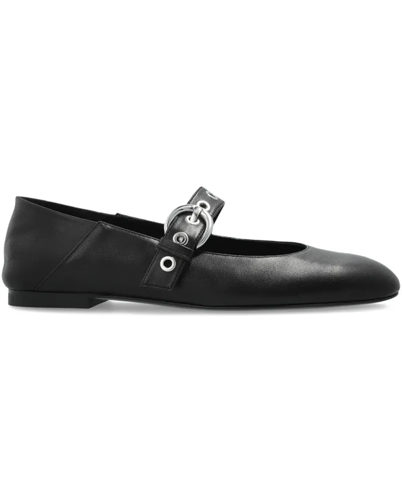 Stuart Weitzman Ballerinas aus Leder - Schwarz Schwarz