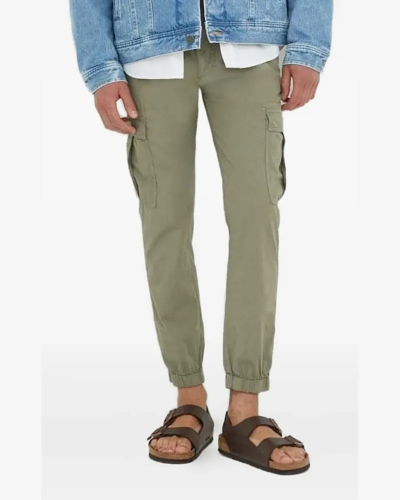 Drykorn Jogginghose mit aufgesetzten Taschen - Grün Grün
