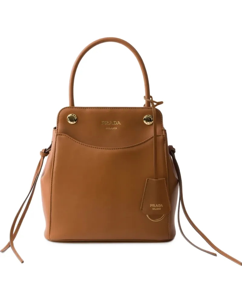 Prada Carry Tote Bag - Braun Braun