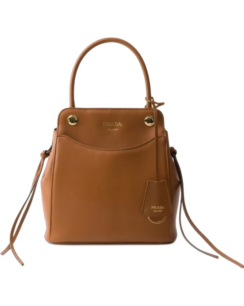 Prada Carry Tote Bag - Braun Braun