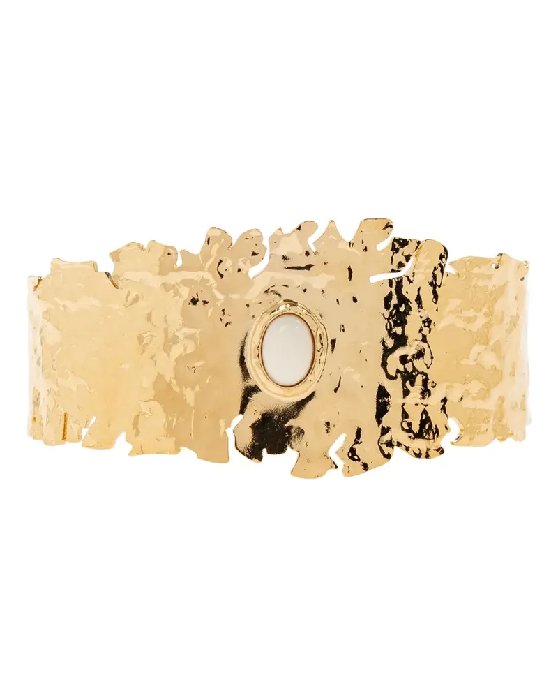 Isabel Marant textured bracelet - Gold Gold